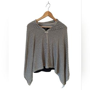 Eileen Fisher linen shrug poncho
